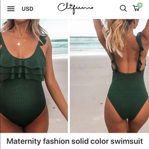 Maternity Bathing Suit (Never worn)